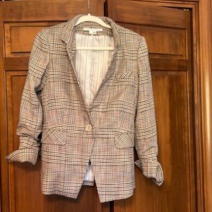 Veronica Beard Plaid Dickey Jacket